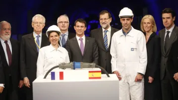Inauguración de la interconexión eléctrica Francia-España