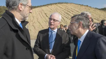 Inauguración de la interconexión eléctrica Francia-España