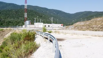 06. Lloc on s’ubicarà l’entrada espanyola del túnel sota la serralada de l’Albera, al municipi de La Jonquera.